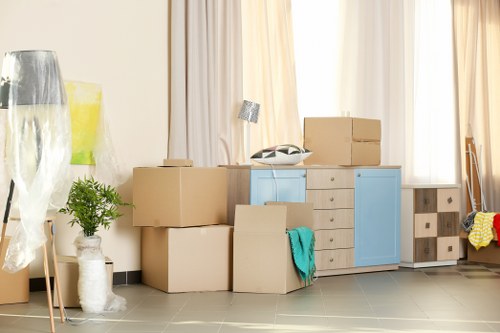 Removal team supporting a house move in Uxbridge