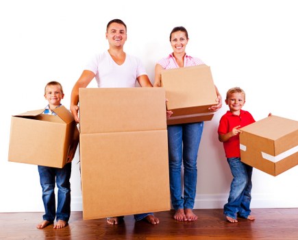 Uxbridge man and van team preparing items for a local move