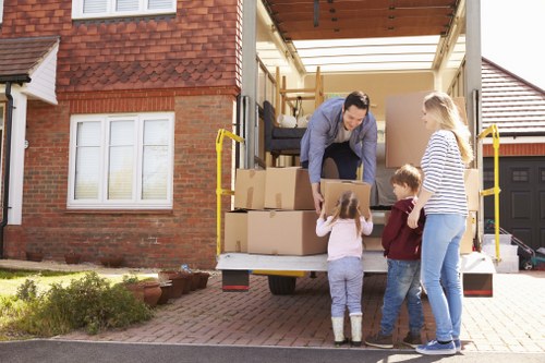 Removal team planning a local move in Uxbridge