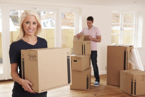 Local house removal team helping with a home move in Uxbridge
