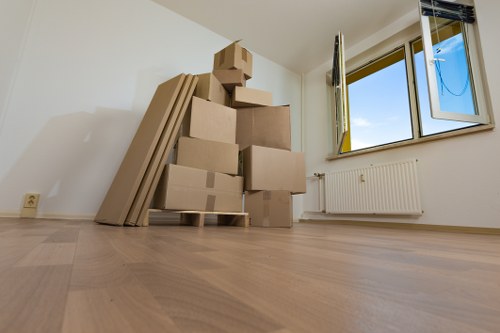 House movers planning a residential move in Uxbridge