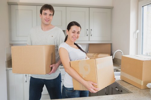 Commercial packing and unpacking support for an office relocation in Uxbridge